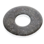 Bright Zinc Plated Steel Plain Washers, M10, M10, BS 4320