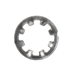 A2 304 Stainless Steel Internal Tooth Shakeproof Washer, M6, DIN 6797J