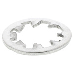 A2 304 Stainless Steel Internal Tooth Shakeproof Washer, M8, DIN 6797J