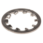 A2 304 Stainless Steel Internal Tooth Shakeproof Washer, M12, DIN 6797J