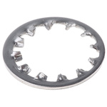A2 304 Stainless Steel Internal Tooth Shakeproof Washer, M16, DIN 6797J