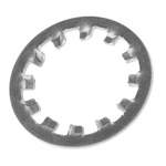 A2 304 Stainless Steel Internal Tooth Shakeproof Washer, M20, DIN 6797J