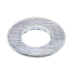 Bright Zinc Plated Steel Plain Washers, M24, DIN 125A