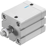 Festo Pneumatic Compact Cylinder 50mm Bore, 40mm Stroke, ADN Series, Double Acting