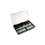 RS PRO 1600 piece Nylon Plain Washer Kit