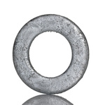 Galvanised Steel Plain Washers, M24, DIN 125A