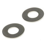 Nickel Plated Brass Plain Washers, M3.5, DIN 125A