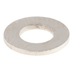 Nickel Plated Brass Plain Washers, M4, DIN 125A