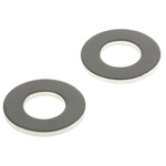 Nickel Plated Brass Plain Washers, 0BA