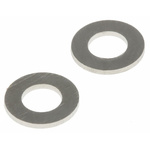 Nickel Plated Brass Plain Washers, 4BA, BS 3410