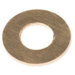Brass Plain Washers, M3, DIN 125A