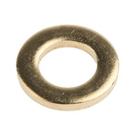 Brass Plain Washers, M6, DIN 125A