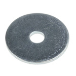 Bright Zinc Plated Steel Mudguard Washers, M5