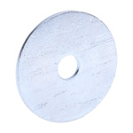Bright Zinc Plated Steel Mudguard Washers, M10