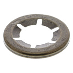 RS PRO Enamelled Steel Open Push-On Fastener for 8mm Shaft