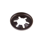 RS PRO Enamelled Steel Open Push-On Fastener for 4.8mm Shaft