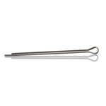RS PRO 19.1mm Bright Zinc Plated Steel Split Pin, 0.8mm Diameter