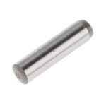 2.5mm Diameter Plain Steel Parallel Dowel Pin 10mm Long