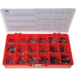 450 piece E Type, External, Internal Stainless Steel Circlip Kit for 13 → 20 mm, 14 → 25 mm Shaft