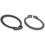 Steel External Circlip, 18mm Shaft Diameter, 17mm Groove Diameter