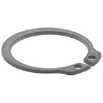 Steel External Circlip, 25mm Shaft Diameter, 23.9mm Groove Diameter