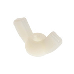 22.8mm Plain Nylon Wingnut, M4