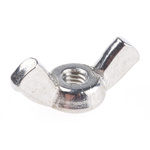 18mm Plain Stainless Steel Wingnut, M4, A2 304