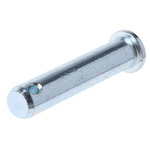 RS PRO 1 1/2in Bright Zinc Plated Steel Clevis Pin, 5/16in Diameter