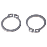 Stainless Steel External Circlip, 14mm Shaft Diameter, 13.4mm Groove Diameter