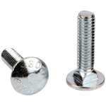 Steel Coach Bolt, 1/2-13 x 1in