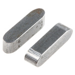 RS PRO 12 x 3 x 3mm Steel Feather Key