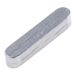 RS PRO 20 x 4 x 4mm Steel Feather Key