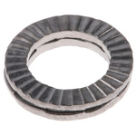 A4 316 Stainless Steel Wedge Lock Washers, M8