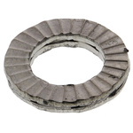 A4 316 Stainless Steel Wedge Lock Washers, M6