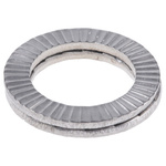 A4 316 Stainless Steel Wedge Lock Washers, M12