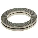A4 316 Stainless Steel Wedge Lock Washers, M16
