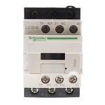 Schneider Electric LC1D Series Contactor, 400 V ac Coil, 3-Pole, 18 A, 7.5 kW, 3NO, 690 V ac