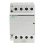 Schneider Electric GC40 Series Contactor, 230 V ac Coil, 4-Pole, 40 A, 4NO, 415 V ac