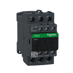Schneider Electric LC1D Series Contactor, 24 V dc Coil, 3-Pole, 38 A, 18.5 kW, 1NO + 1NC, 600 V ac