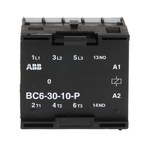 ABB B Series Contactor, 24 V dc Coil, 3-Pole, 6 A, 4 kW, 3NO, 690 V ac