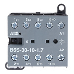 ABB B6 Contactor Relay 3NO, 9 A Contact Rating, 4 kW, B Range