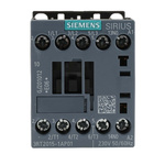 Siemens 3RT2 Series Contactor, 230 V ac Coil, 3-Pole, 7 A, 3 kW, 3NO, 400 V ac