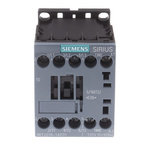 Siemens 3RT2 Series Contactor, 110 V ac Coil, 3-Pole, 9 A, 4 kW, 3NO, 400 V ac
