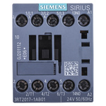 Siemens 3RT2 Series Contactor, 24 V ac Coil, 3-Pole, 12 A, 5.5 kW, 3NO, 400 V ac