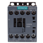 Siemens 3RT2 Series Contactor, 24 V dc Coil, 3-Pole, 16 A, 7.5 kW, 3NO, 400 V ac