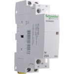 Schneider Electric GC25 Series Contactor, 24 V ac Coil, 2-Pole, 25 A, 2NC, 250 V ac