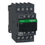 Schneider Electric LC1D Series Contactor, 24 V dc Coil, 4-Pole, 40 A, 4NO, 690 V ac/dc