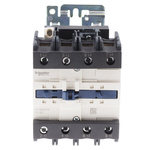 Schneider Electric LP1D Series Contactor, 24 V dc Coil, 4-Pole, 125 A, 4NO, 1 kV ac, 690 V dc