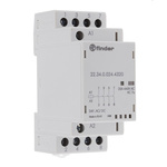 Finder 22 Series Series Contactor, 24 V ac/dc Coil, 4-Pole, 25 A