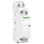 Schneider Electric iCT Series Contactor, 230 V ac Coil, 1-Pole, 16 A, 1NO, 250 V ac
